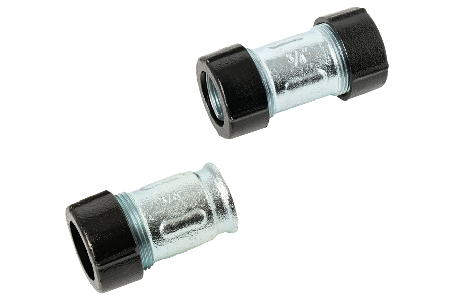 Муфты для соединения стальных и полимерных труб - фото раздела