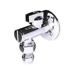 КРАН угловой хромированный HР-цанга - фото товара