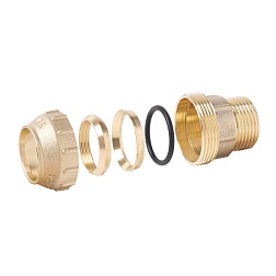 Муфта цанга с переходом на наружную резьбу - фото товара