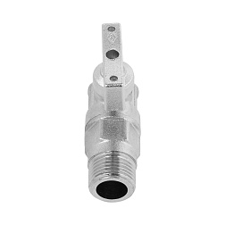 Кран угловой матовый LUX VER-PRO HР/HР 1/2x3/4 - фото товара
