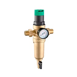 Фильтр с редуктором с манометром для горячей воды - фото товара