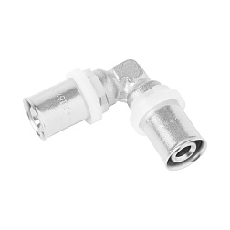 Пресс соединитель с переходом на наружную резьбу - фото товара