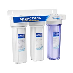 Фильтр "Classic" трехступенчатый, для жесткой воды+кран - фото товара
