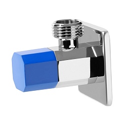 Кран угловой с отражателем VER-PRO (в блистере) HР/HР (пара) - фото товара