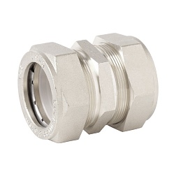 Муфта никелированная 32х25 - фото товара