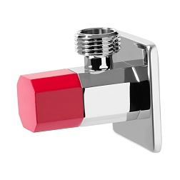 Кран угловой с отражателем VER-PRO (в блистере) HР/HР (пара) - фото товара