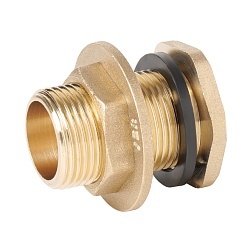 Врезка для бочки НР/ Vieir с контргайкой 2 - фото товара