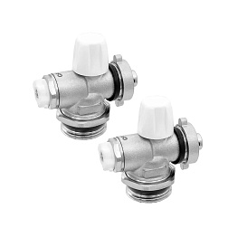 Концевой элемент для коллектора с ручным воздухоотводчиком - фото товара