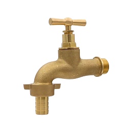 Кран водоразборный латунный HР (вентиль) - фото товара