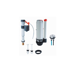 Комплект арматуры для бачка унитаза УНИВЕРСАЛЬНЫЙ - фото товара